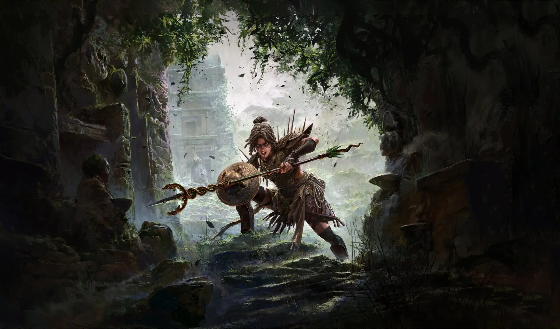 Huntress Twister Leveling Build image