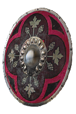 Scarlet Round Shield